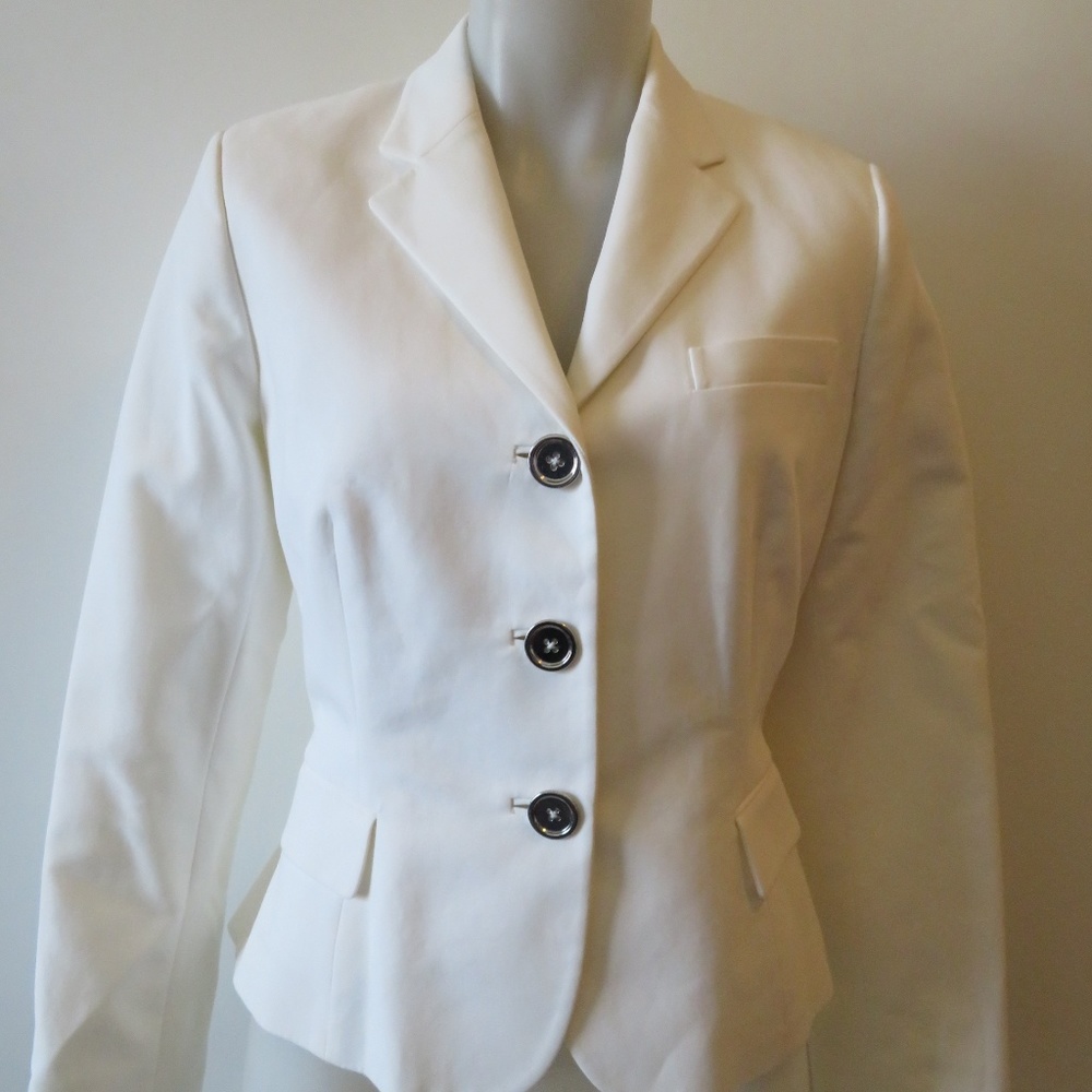 WOMENS RALPH LAUREN WHITE BLAZER 12* - Picture 3 of 7
